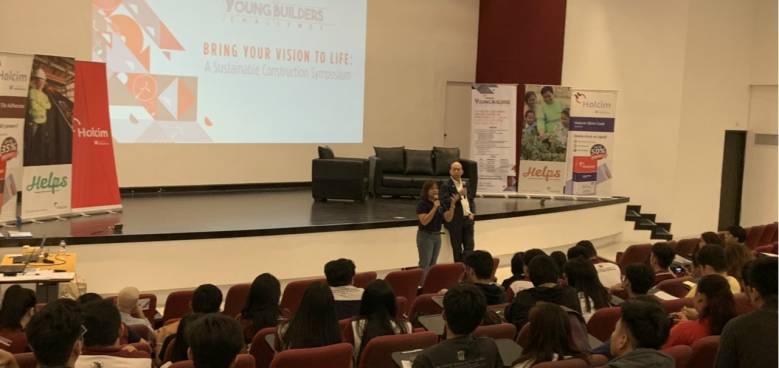 holcim shares importance of sustainability to engineering and architecture students