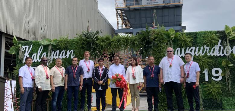 inauguration ceremony of new facilities of holcim davao