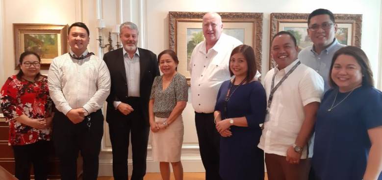 senator villar and holcim officials