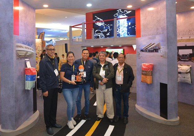 holcim employees received the best booth award during the 2019 philconstruct mindanao holcim employees received the best booth award during the 2019 philconstruct mindanao